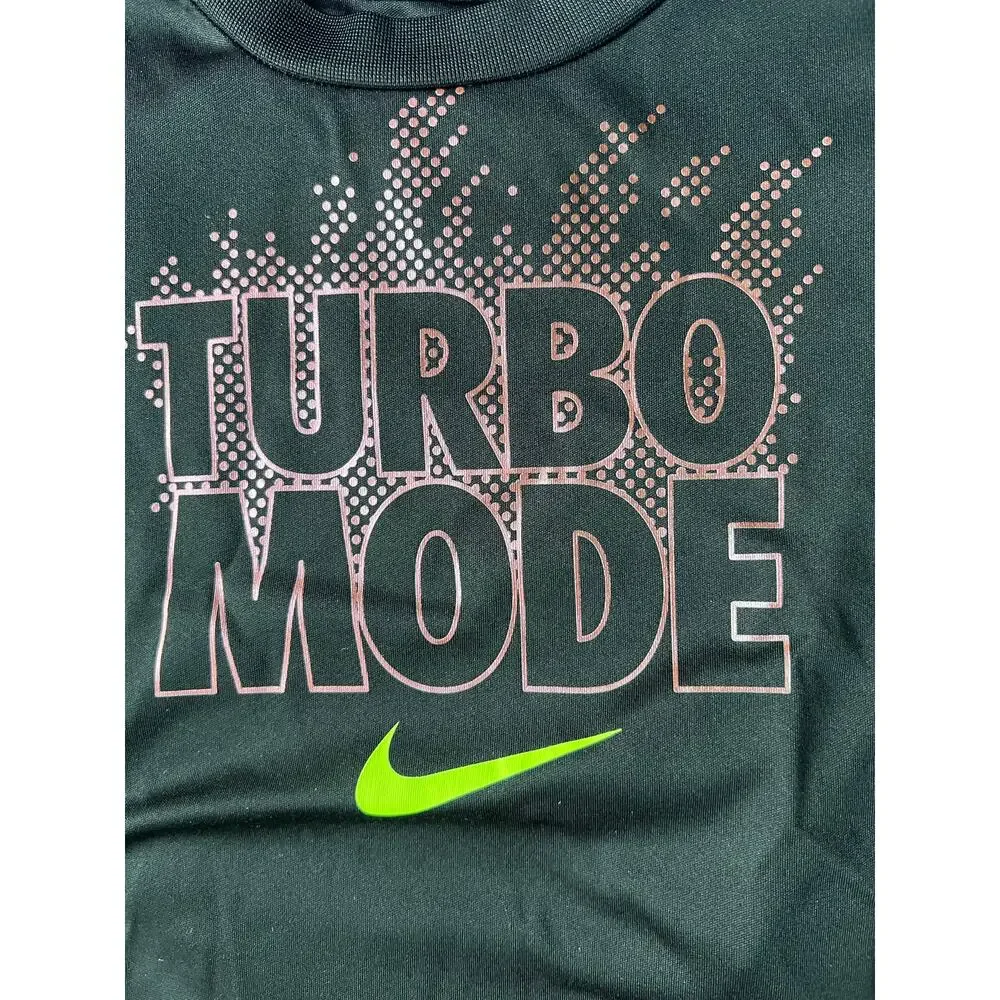 Nike Turbo Mode Dri FIT  Short sleeve T-shirt toddler girls size 4T